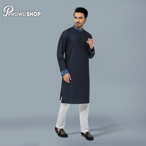 Premium Jacquard Panjabi - Maktaba